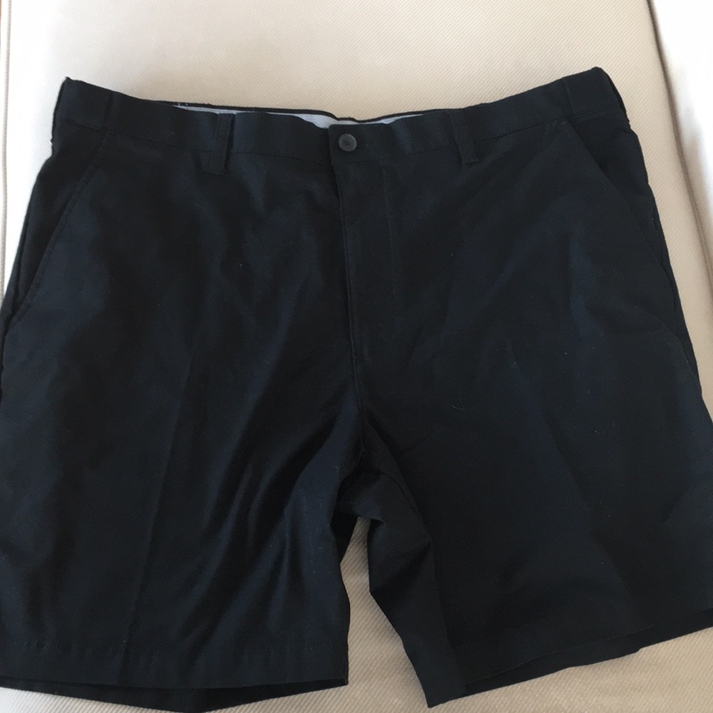 Croft & Barrow flat front shorts - black